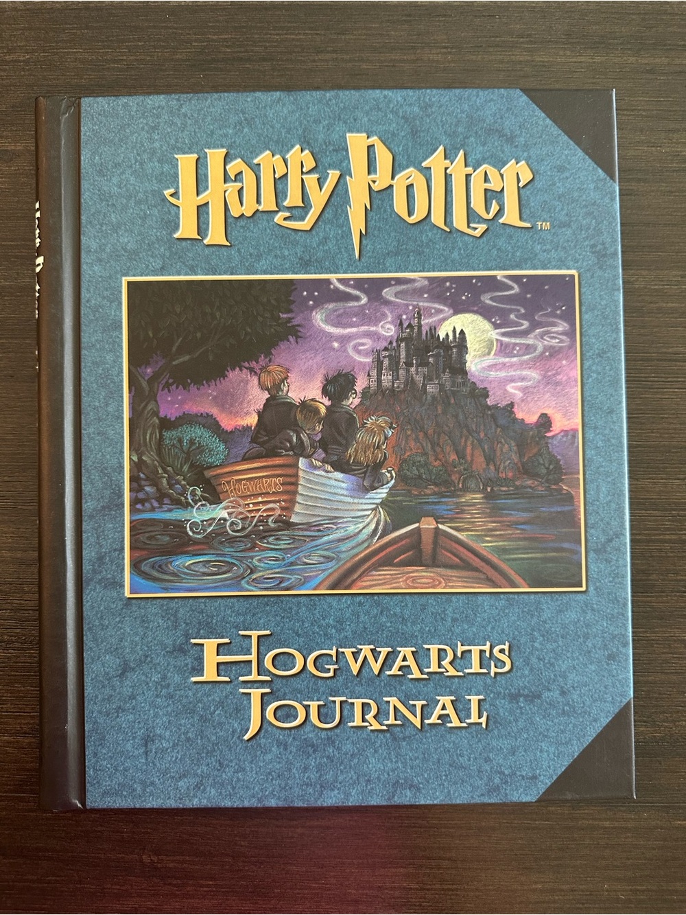 Scholastic Harry Potter Hogwarts Journal - Blue with Gold Accents